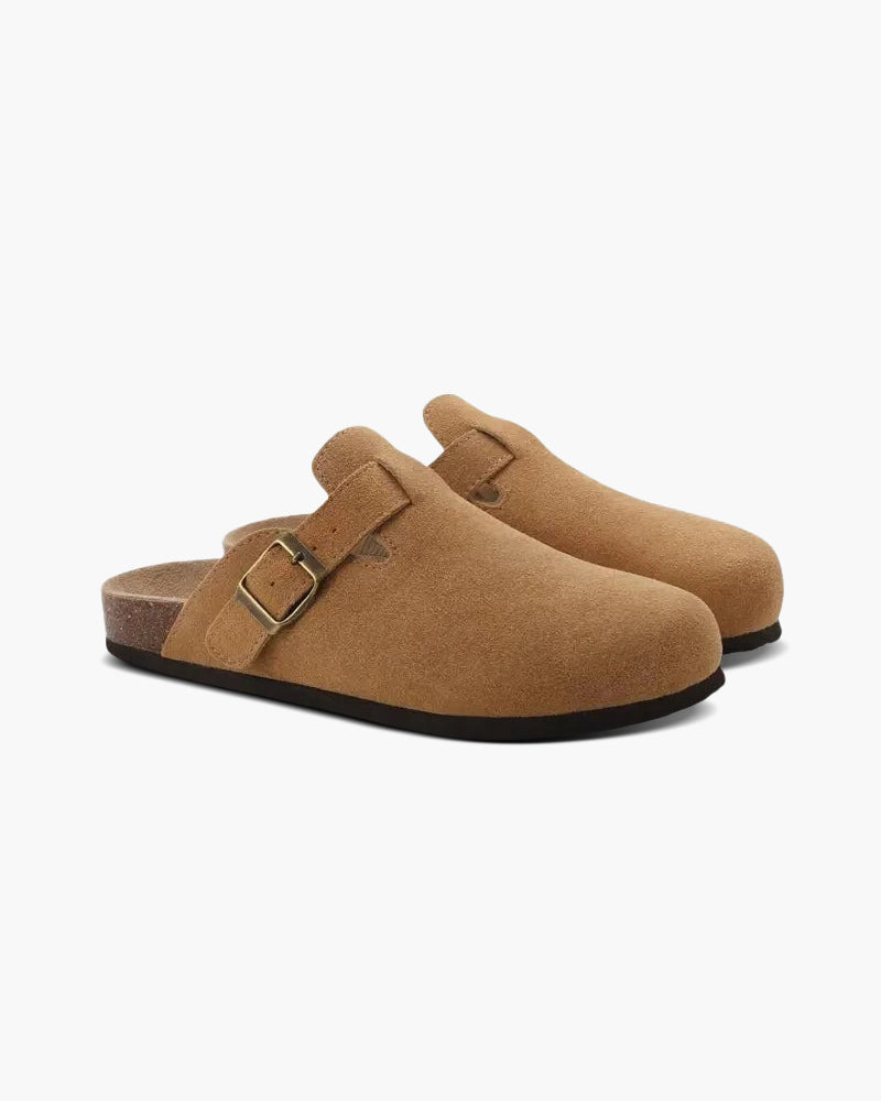 Zoccoli in Suede Old Money