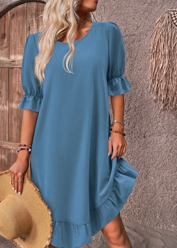 Elisa | Timeless Midi Dress - Limited Stock of This Elegant Masterpiece!