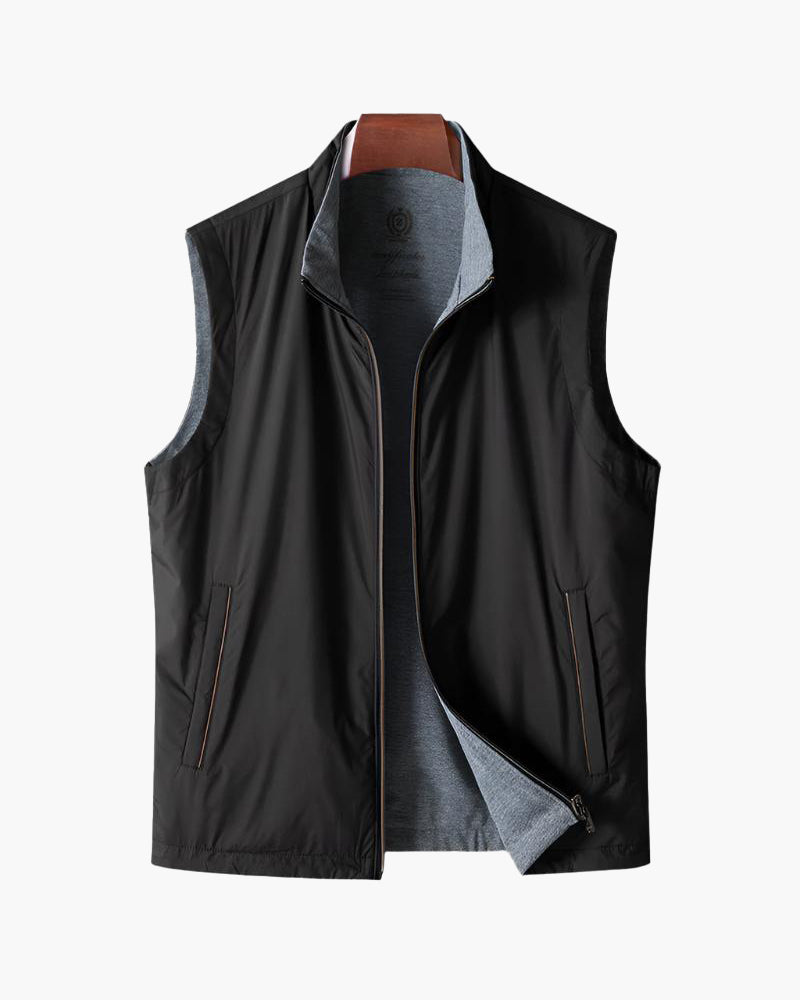 Gilet in Fleece Slim Fit