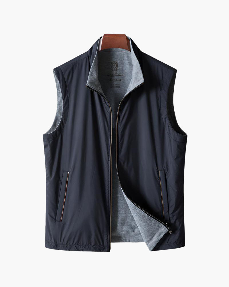 Gilet in Fleece Slim Fit