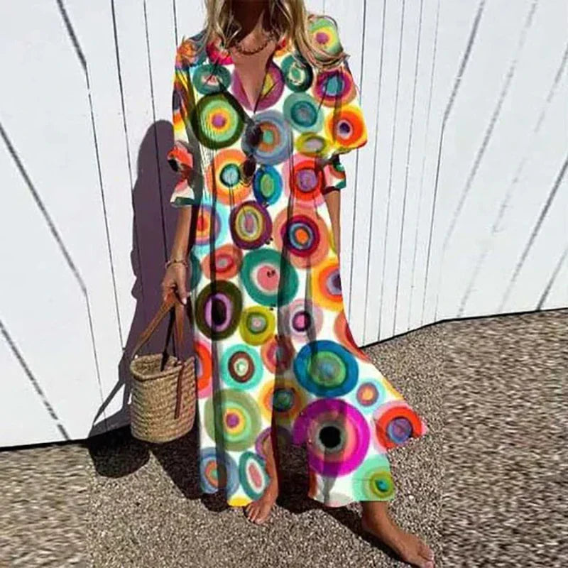 Isabella | Exclusive Luxe Boho Maxi Dress – Limited Stock!