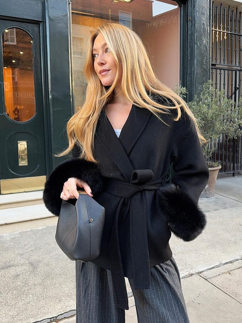 Grace - Giacca in pelliccia sintetica