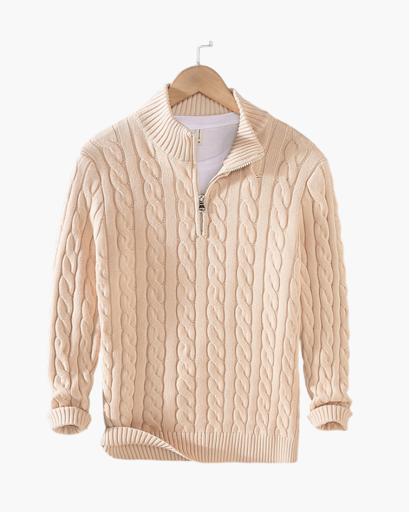Maglione Verbier a Mezzo Zip
