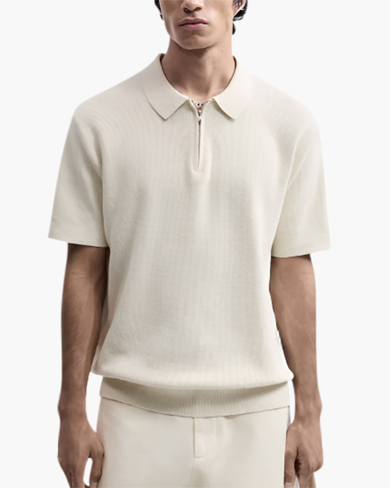 Polo Marbella con Zip