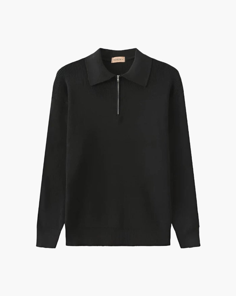 Maglione Cesare Mezza Zip