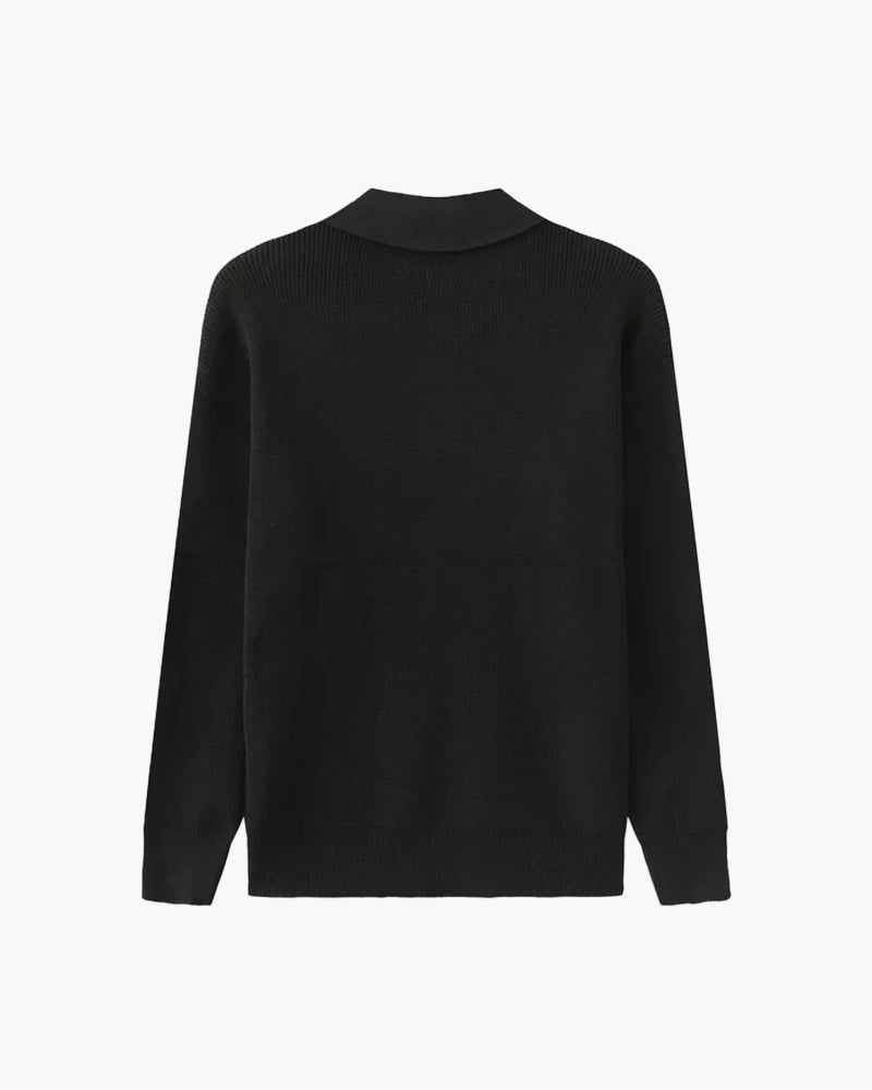 Maglione Cesare Mezza Zip