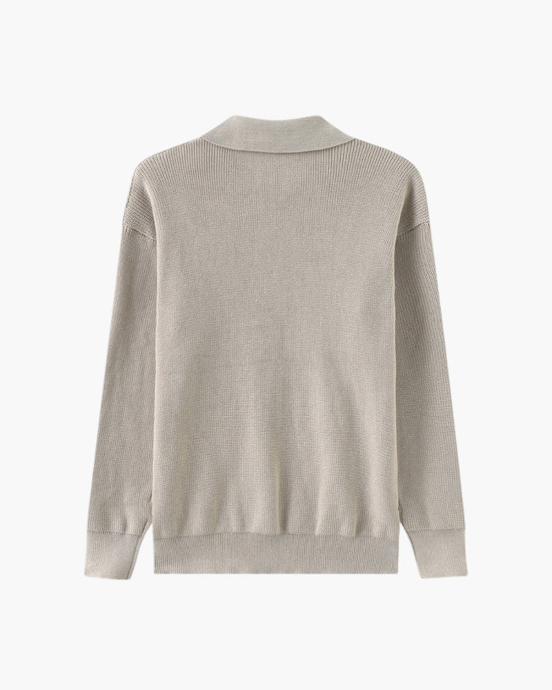 Maglione Cesare Mezza Zip
