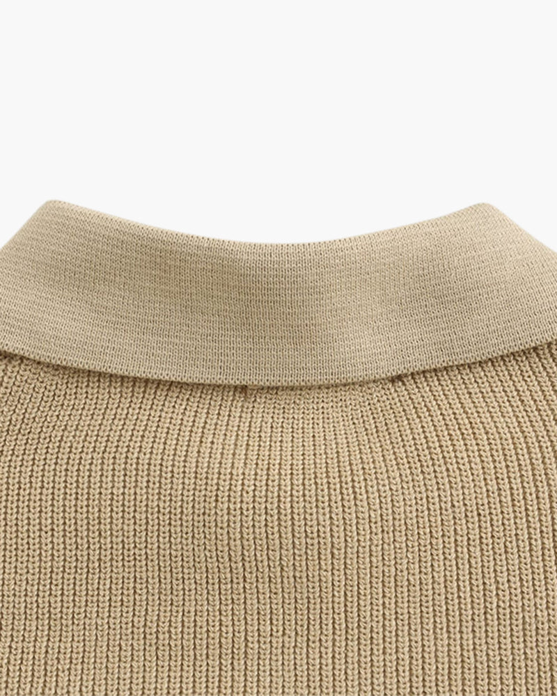 Maglione Cesare Mezza Zip
