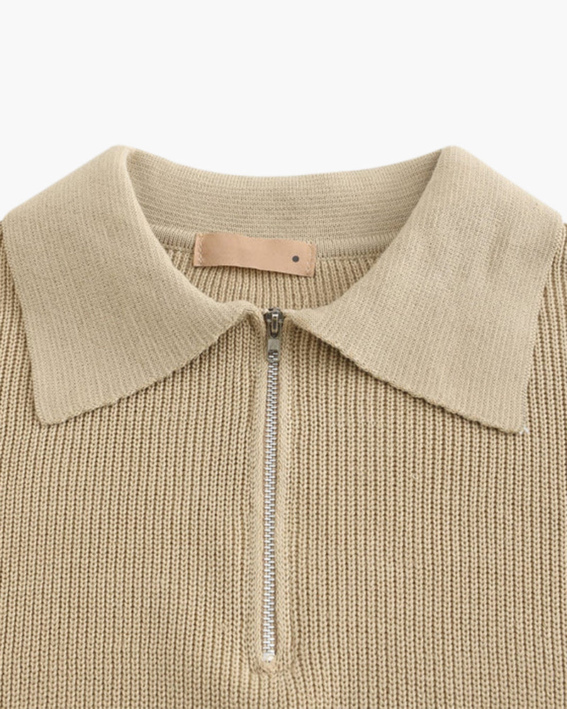 Maglione Cesare Mezza Zip