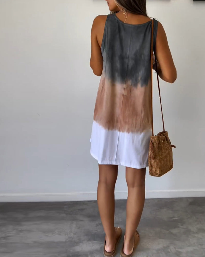 Rosalia Elegante: Luxury Sleeveless Casual Dress – Embrace Effortless Sophistication