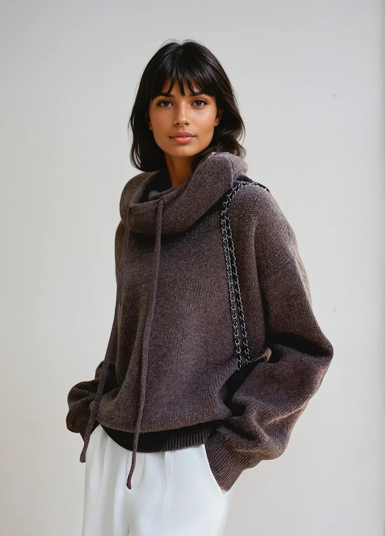 Elena - Oversized Sweatshirt in Soft Knit