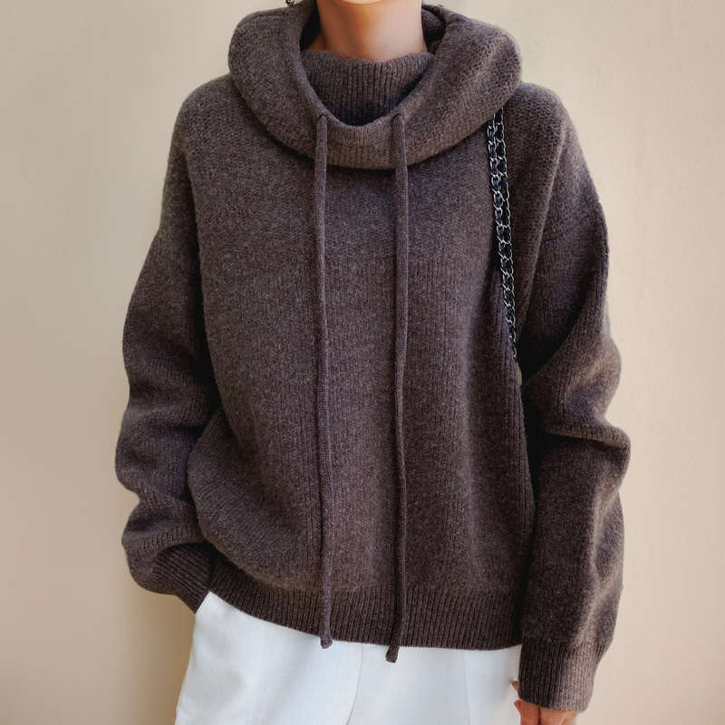 Elena - Oversized Sweatshirt in Soft Knit