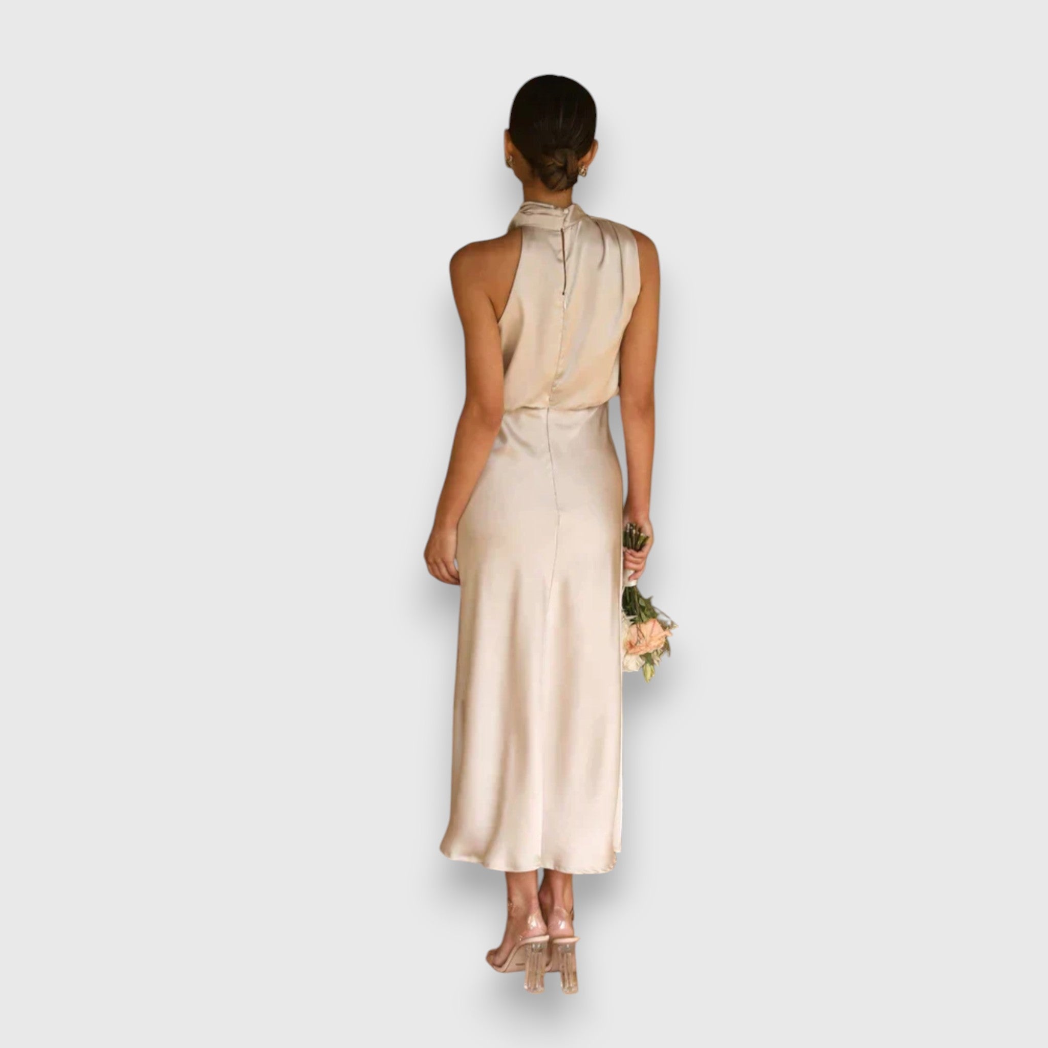 Zenaida – Elegant Midi Dress with Timeless Charm