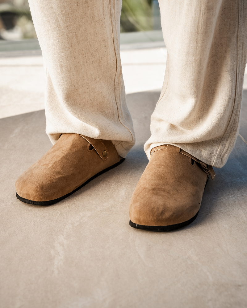 Zoccoli in Suede Old Money