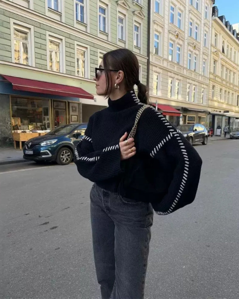 The Maglione Lila Stitch