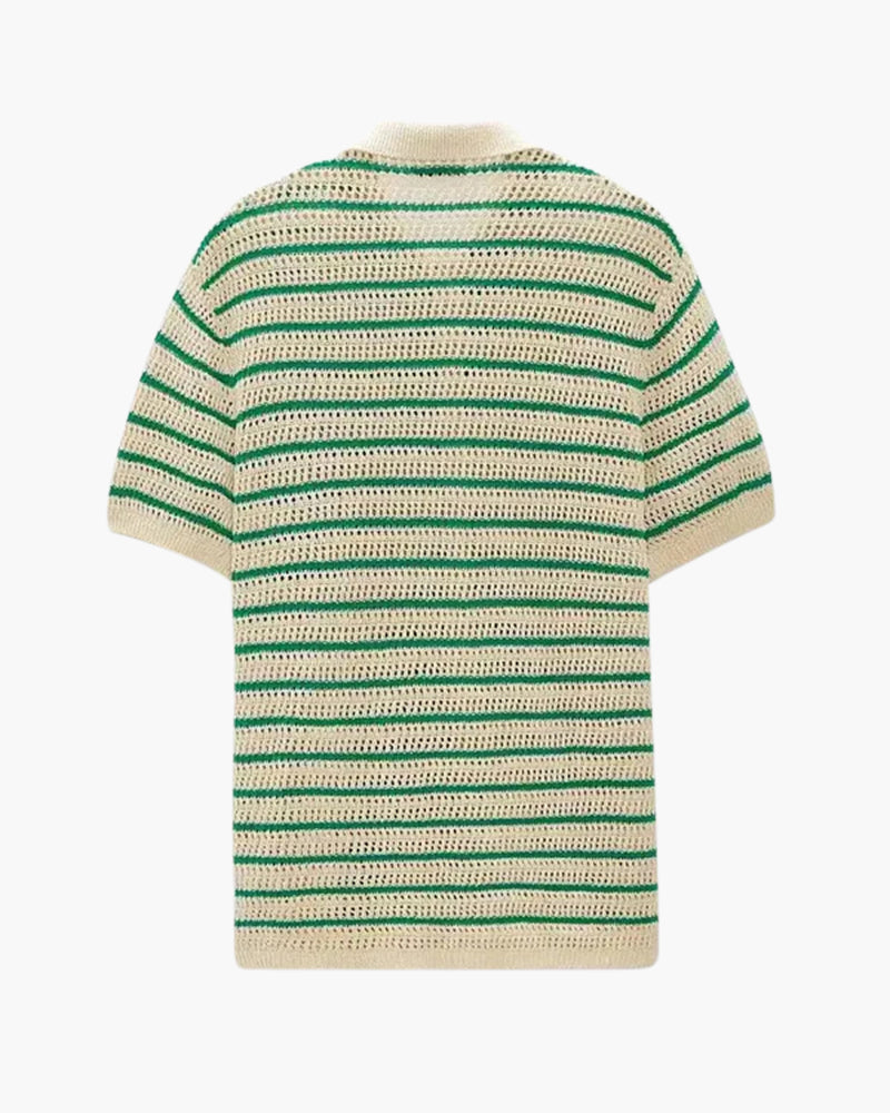 Marbella - Camicia a Bottoni in Maglia