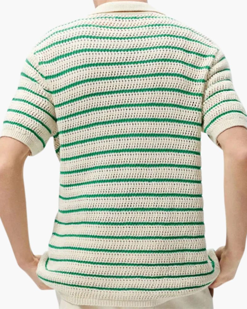 Marbella - Camicia a Bottoni in Maglia